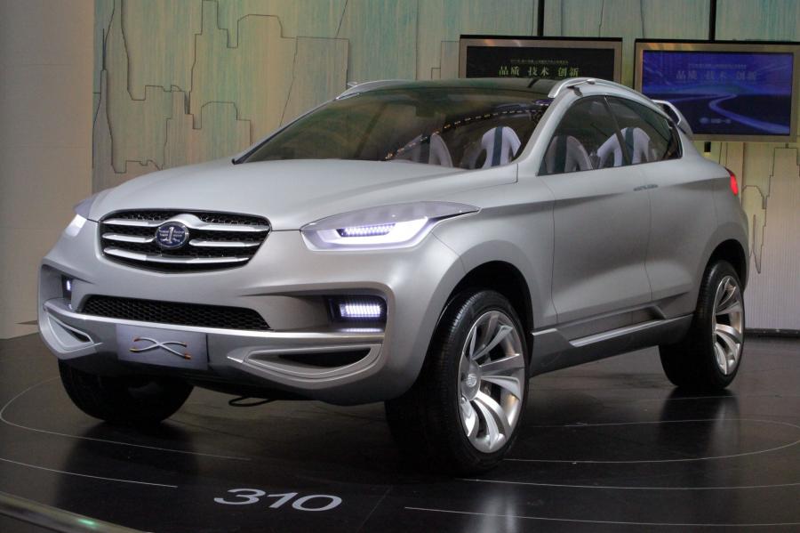  FAW X Concept SUV 2011 года  (фото 3 из 38)